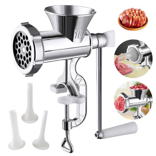 Manual meat grinder heavy - manual,