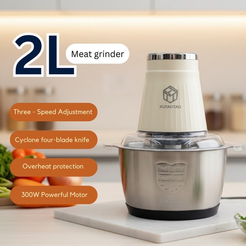 Electric meat grinder - 2l,